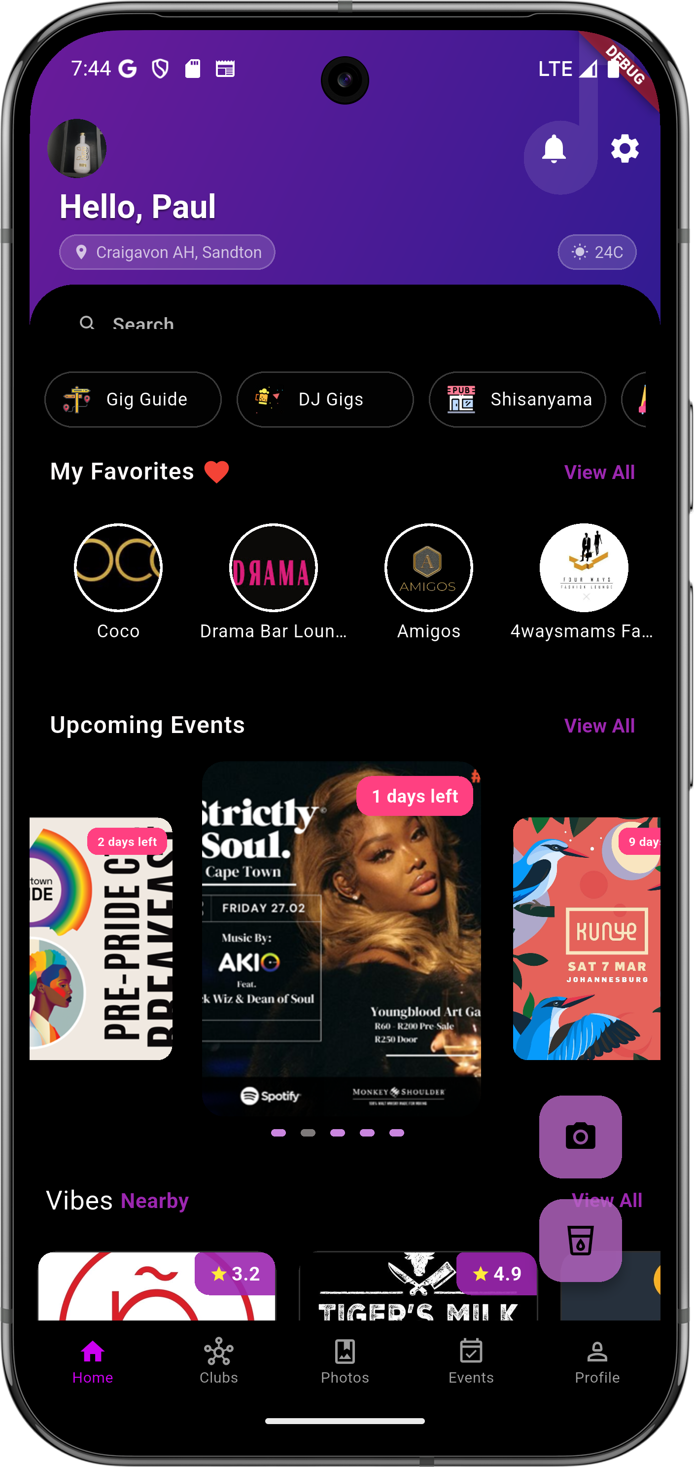 4Mo home screen preview